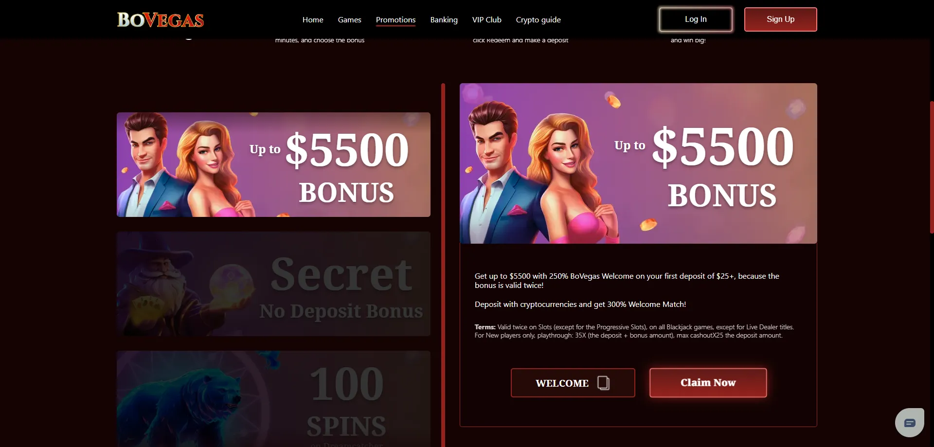 BoVegas casino bonus codes and promo code activation guide 2026